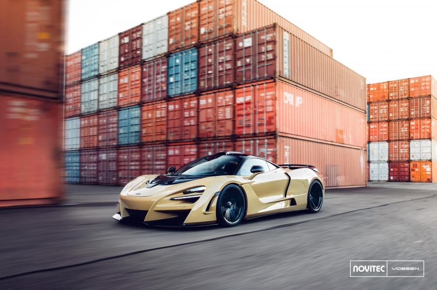 McLaren 720S N-Largo by Novitec Rosso on Vossen Wheels (MC2) 2018 года  (фото 51 из 72)